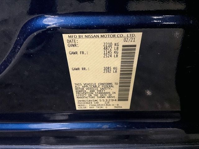 2021 Nissan Leaf S Plus