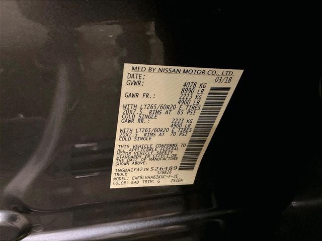 2018 Nissan Titan XD SL