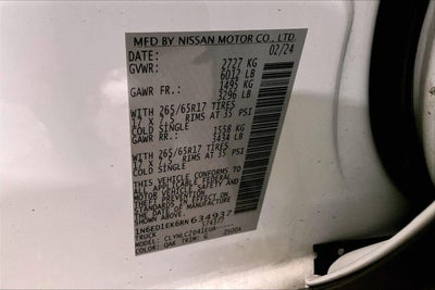 2024 Nissan Frontier SV