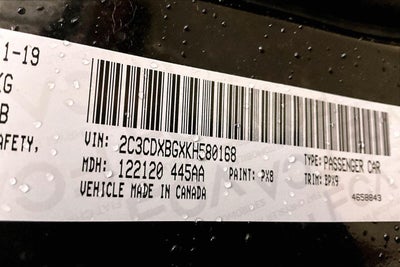 2019 Dodge Charger SXT