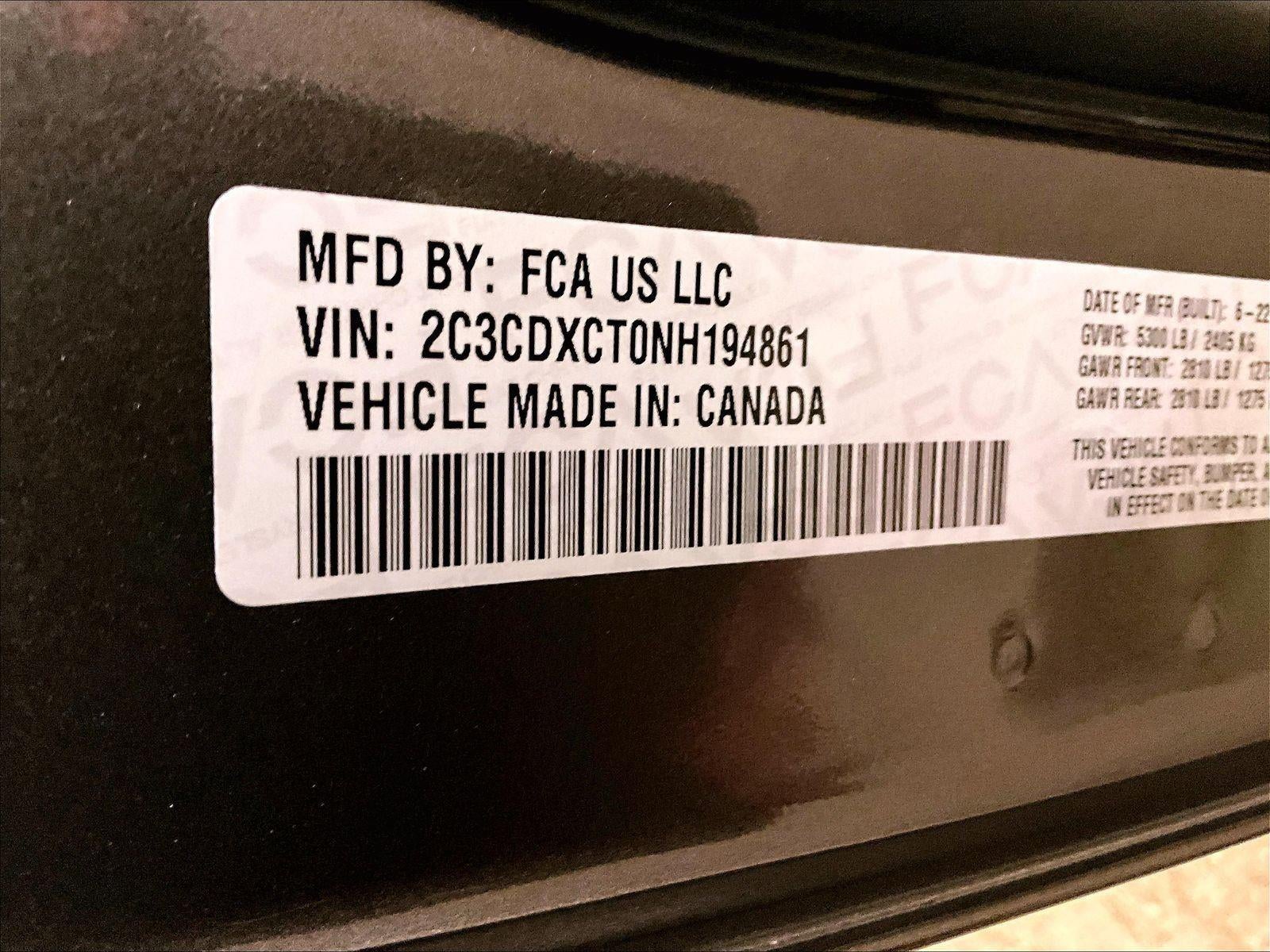 2022 Dodge Charger R/T