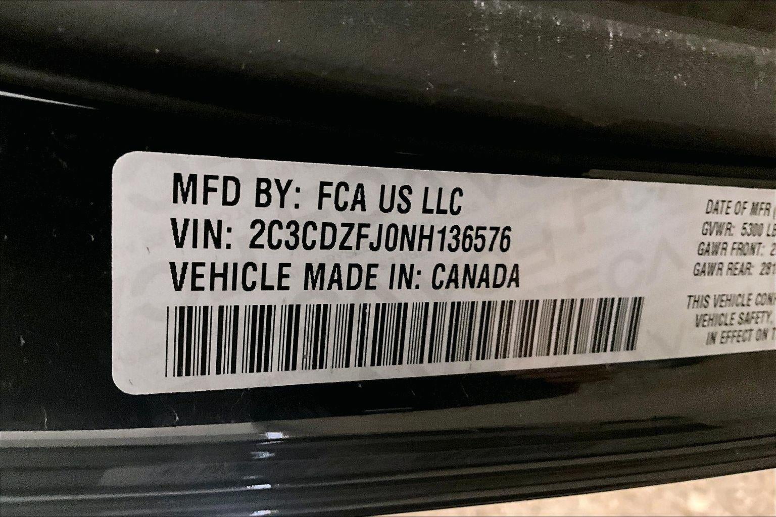 2022 Dodge Challenger R/T Scat Pack