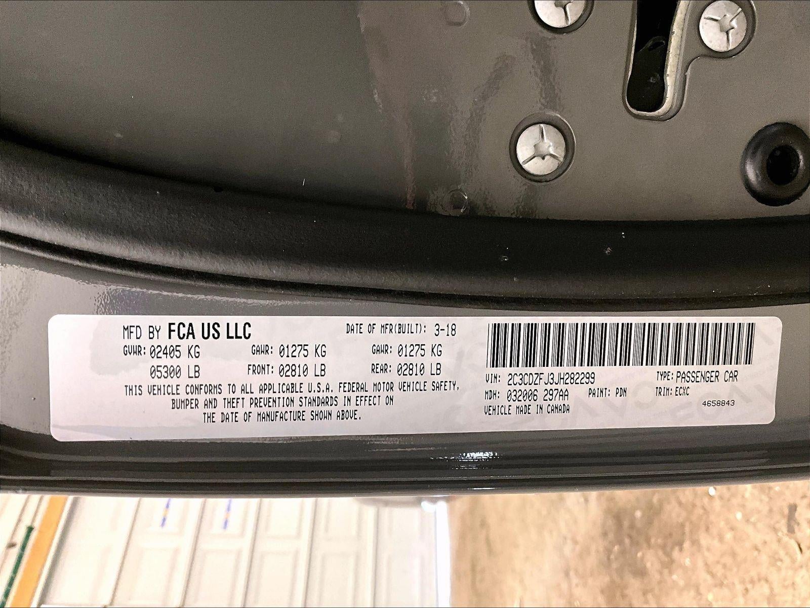 2018 Dodge Challenger 392 Hemi Scat Pack Shaker