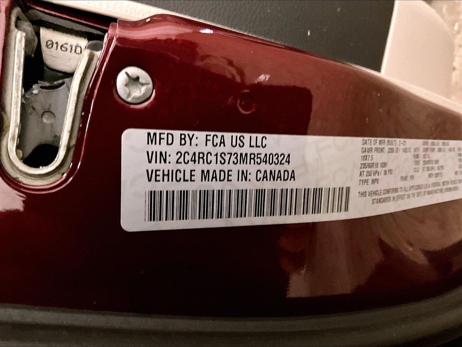 2021 Chrysler Pacifica Hybrid Limited