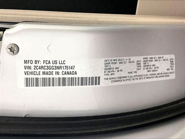 2022 Chrysler Pacifica Limited