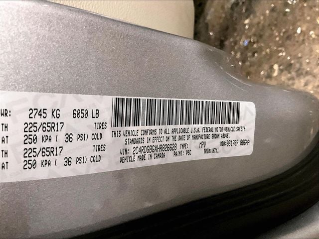 2017 Dodge Grand Caravan SE