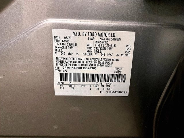 2020 Ford Edge SEL