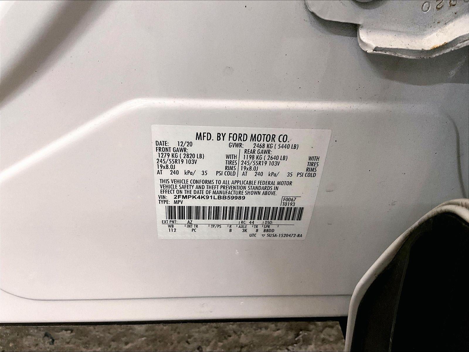 2020 Ford Edge Titanium