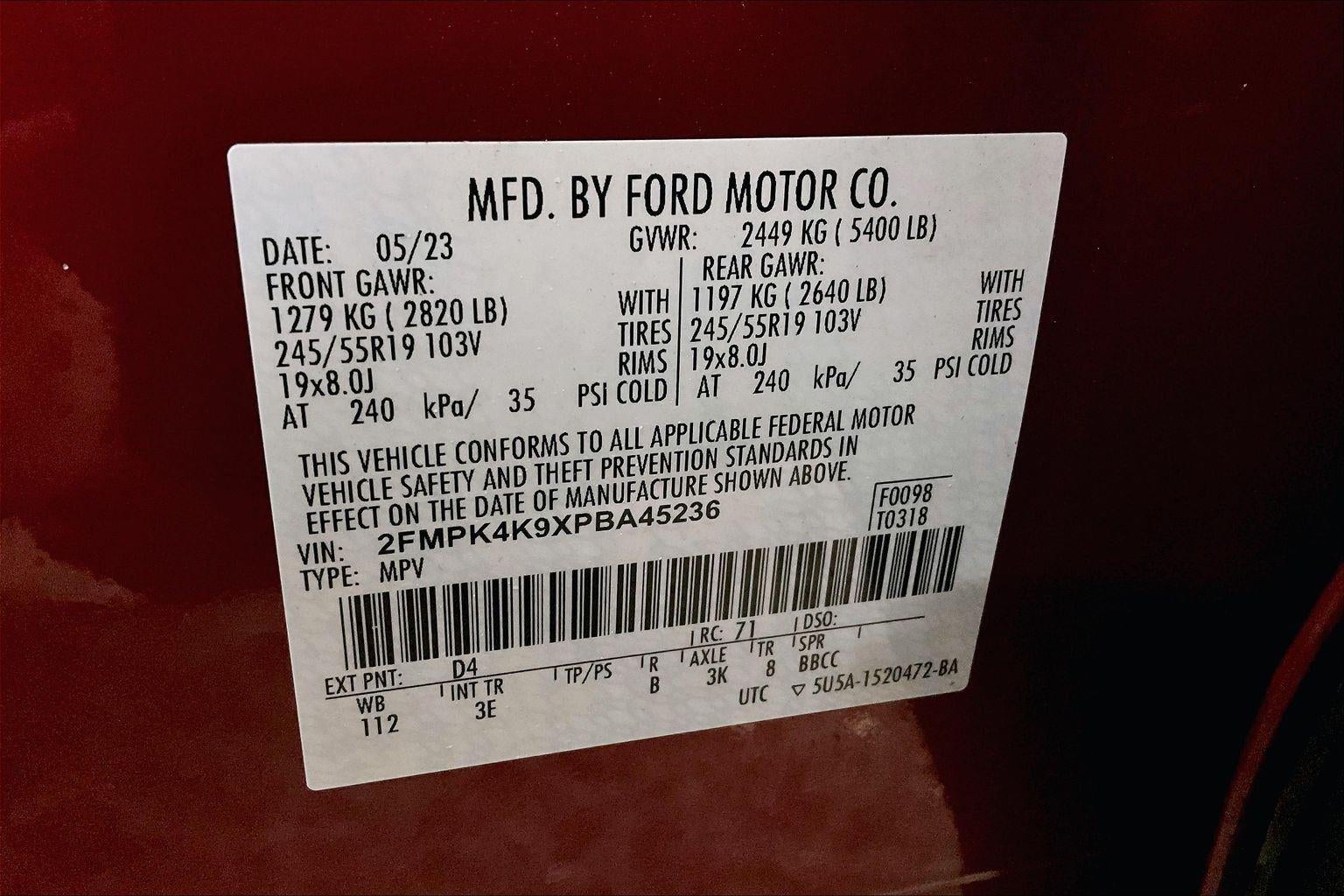 2023 Ford Edge Titanium