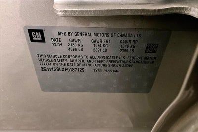 2015 Chevrolet Impala LT