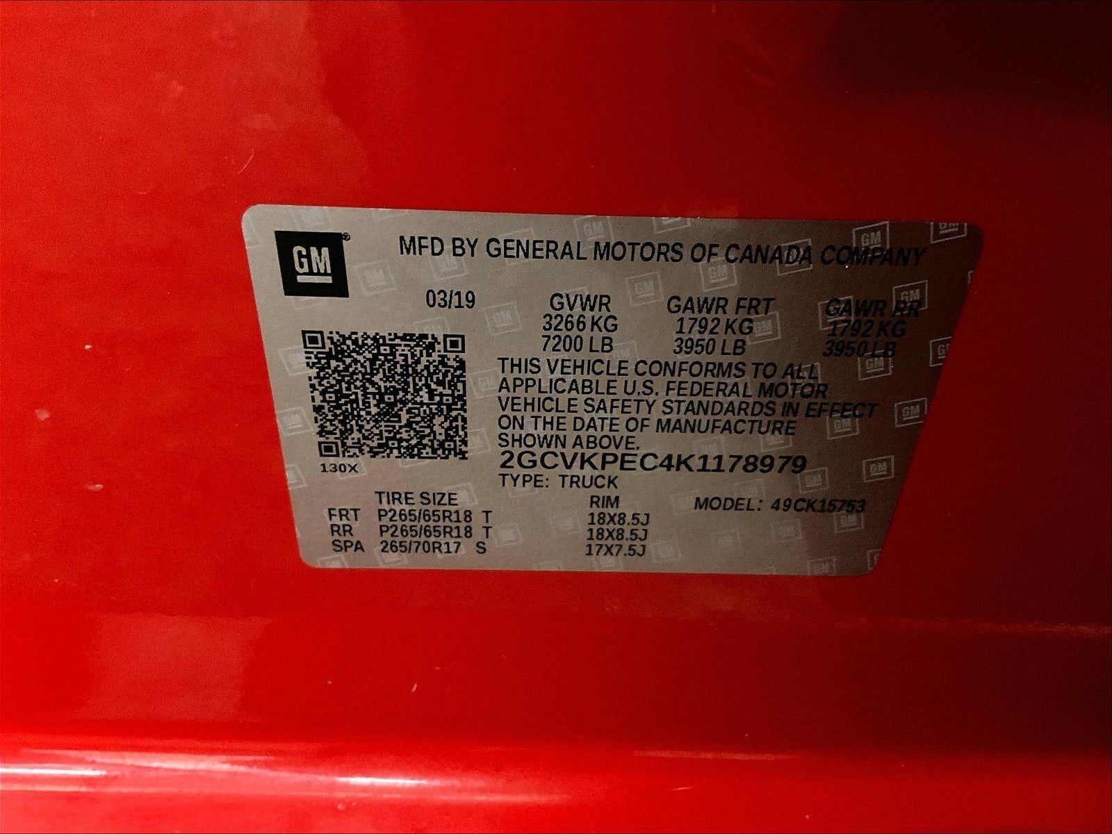 2019 Chevrolet Silverado 1500 LD LT