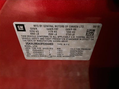 2015 GMC Terrain SLE