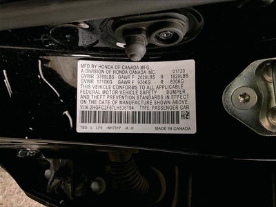 2020 Honda Civic LX