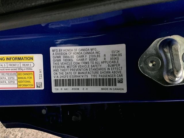 2024 Honda Civic Si Base
