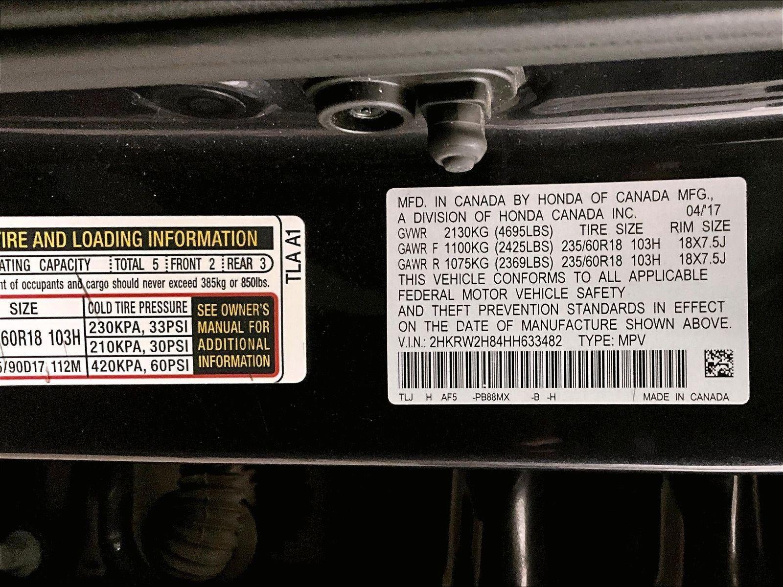 2017 Honda CR-V EX-L