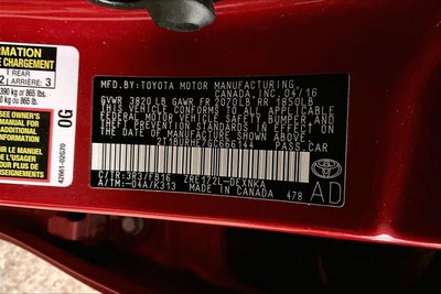 2016 Toyota Corolla LE