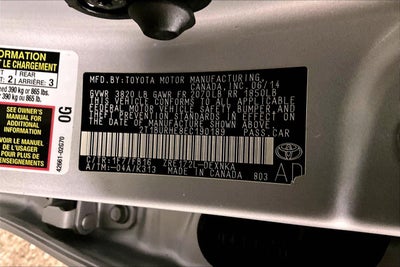 2014 Toyota Corolla LE