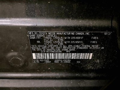2022 Toyota RAV4 LE