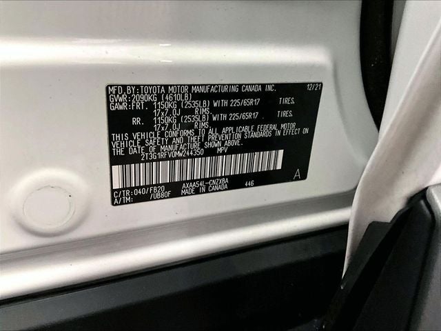2021 Toyota RAV4 LE
