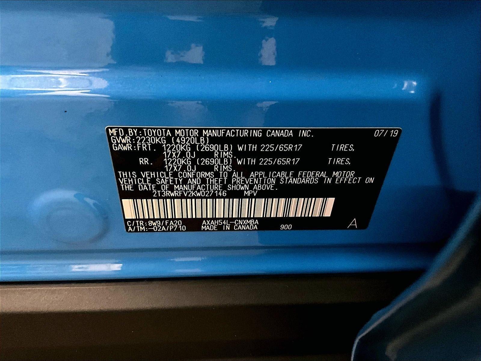 2019 Toyota RAV4 Hybrid XLE