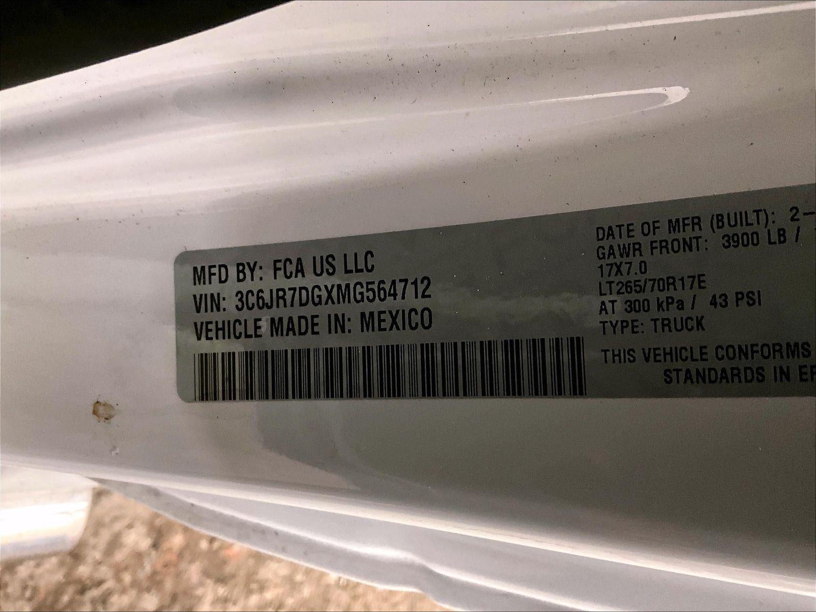 2021 RAM 1500 Classic Tradesman