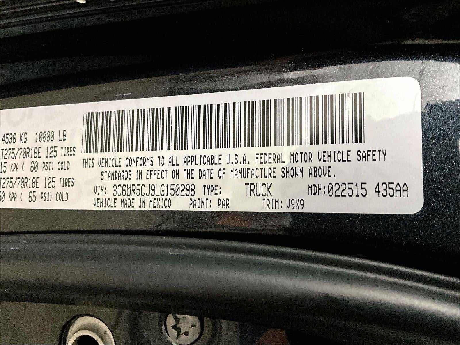 2020 RAM 2500 Tradesman