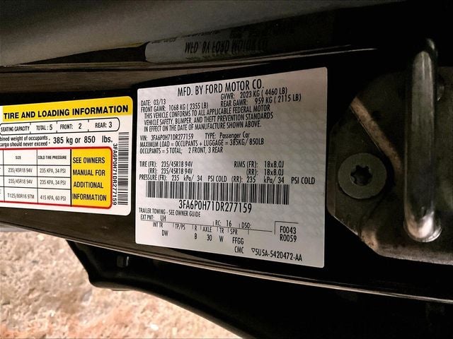 2013 Ford Fusion SE