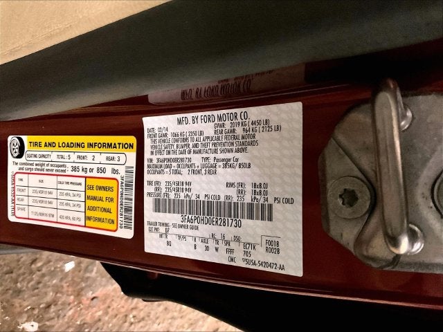 2014 Ford Fusion SE