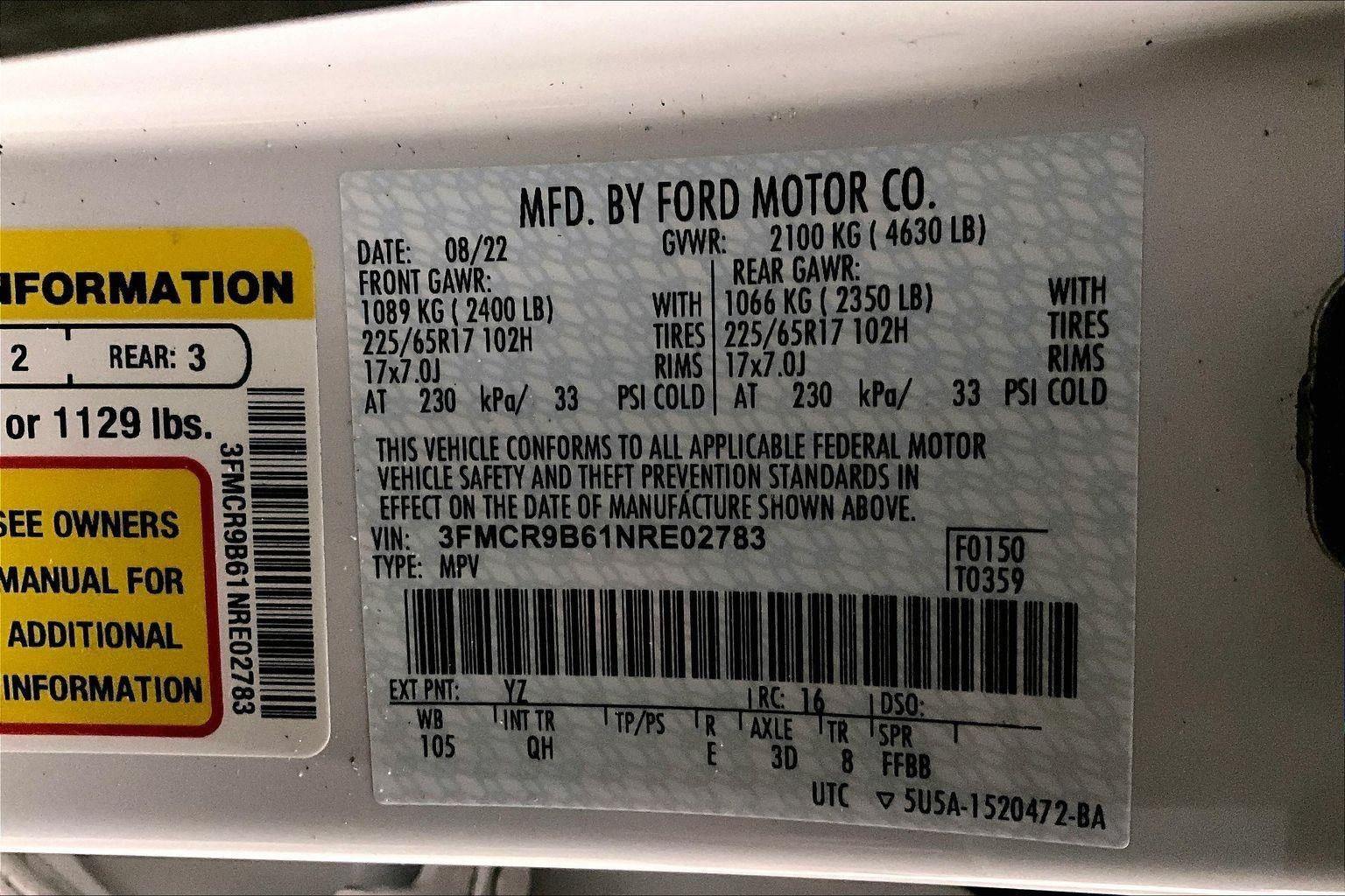 2022 Ford Bronco Sport Big Bend