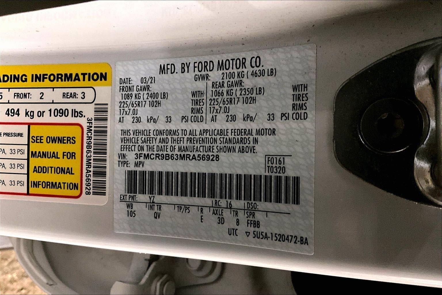 2021 Ford Bronco Sport Big Bend