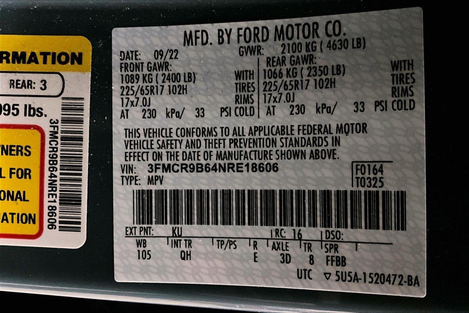 2022 Ford Bronco Sport Big Bend