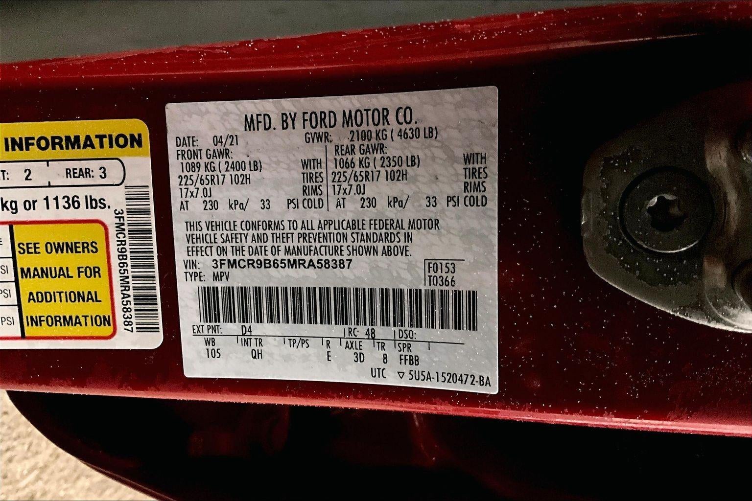 2021 Ford Bronco Sport Big Bend