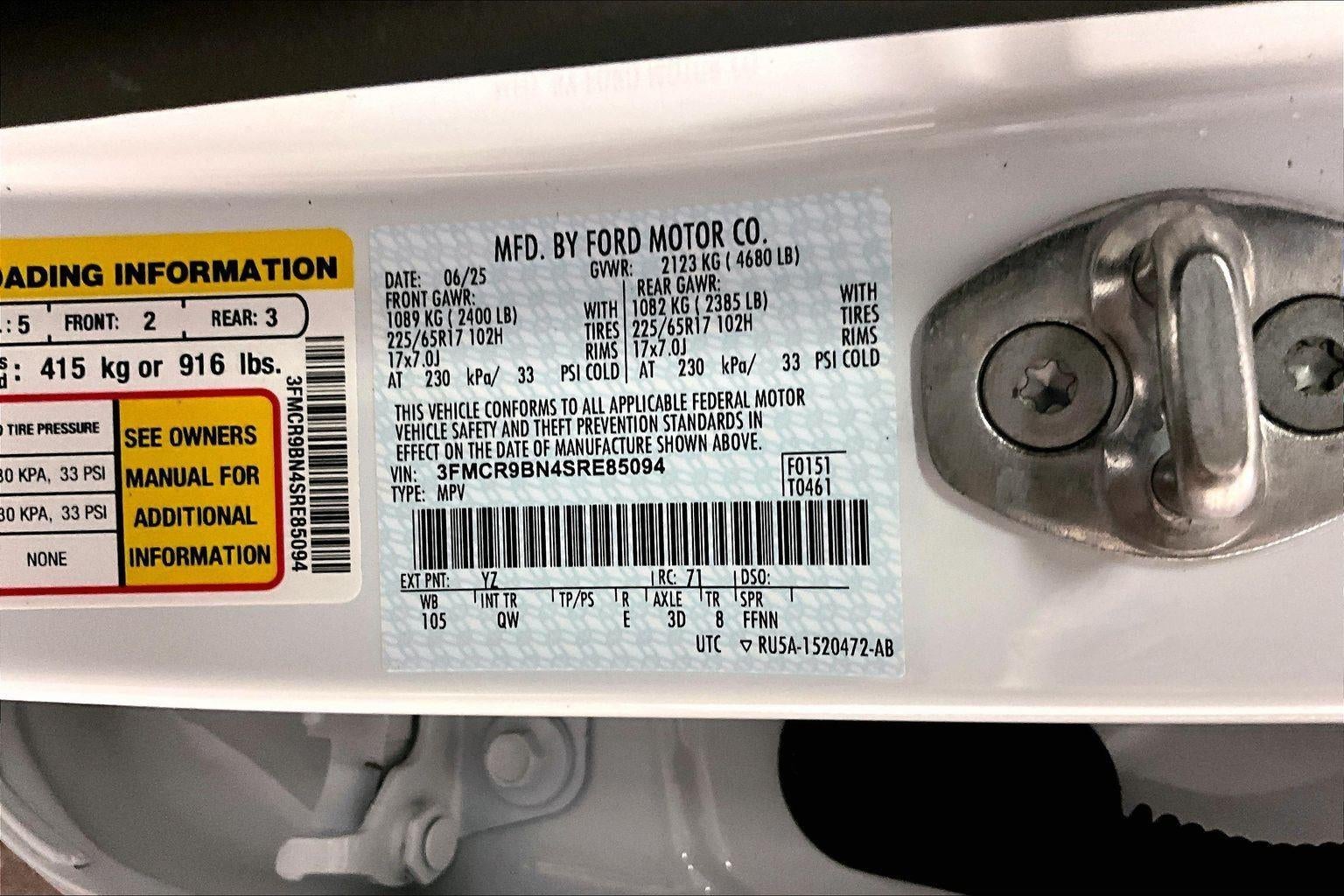 2025 Ford Bronco Sport Big Bend