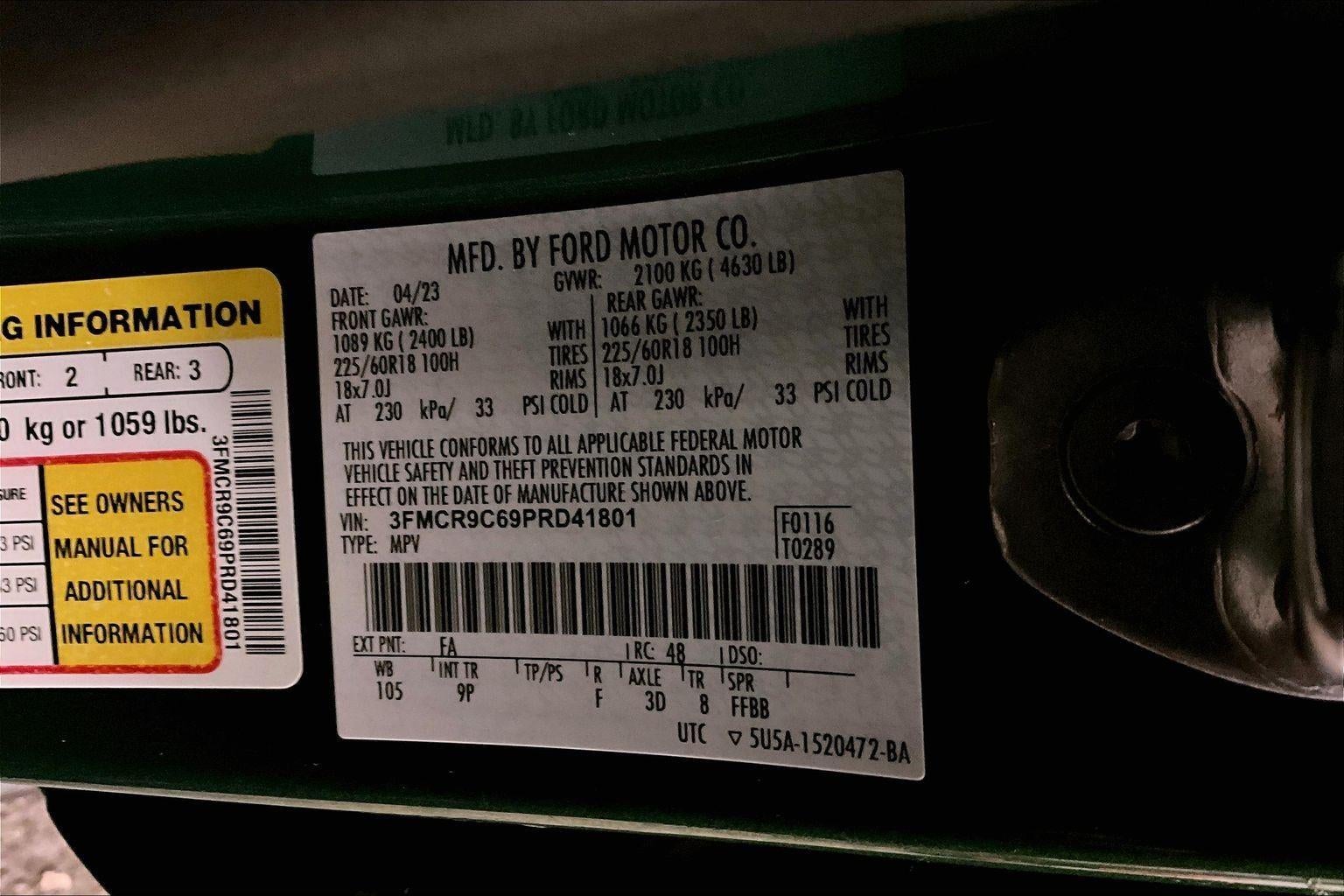 2023 Ford Bronco Sport Outer Banks