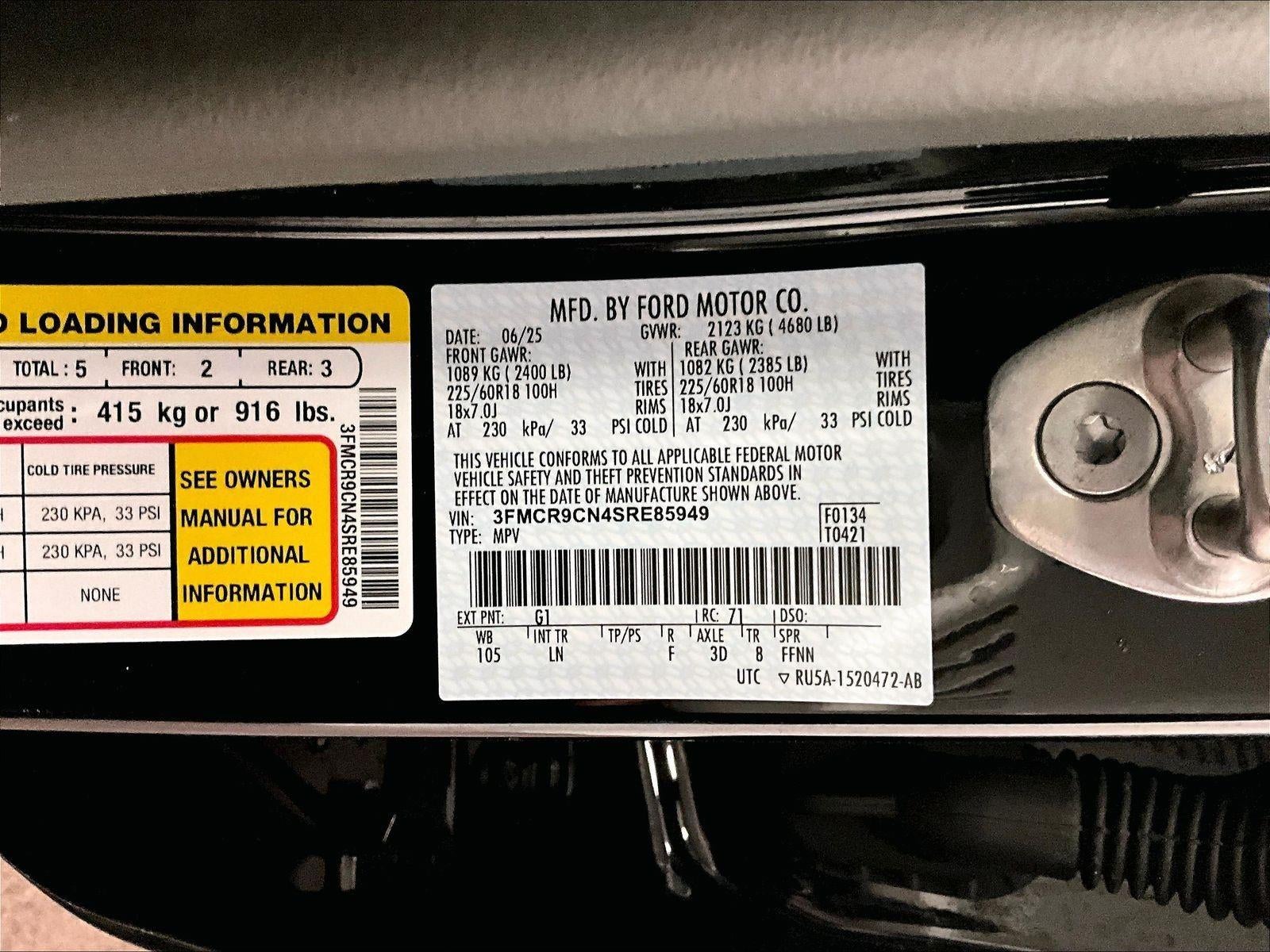 2025 Ford Bronco Sport Outer Banks