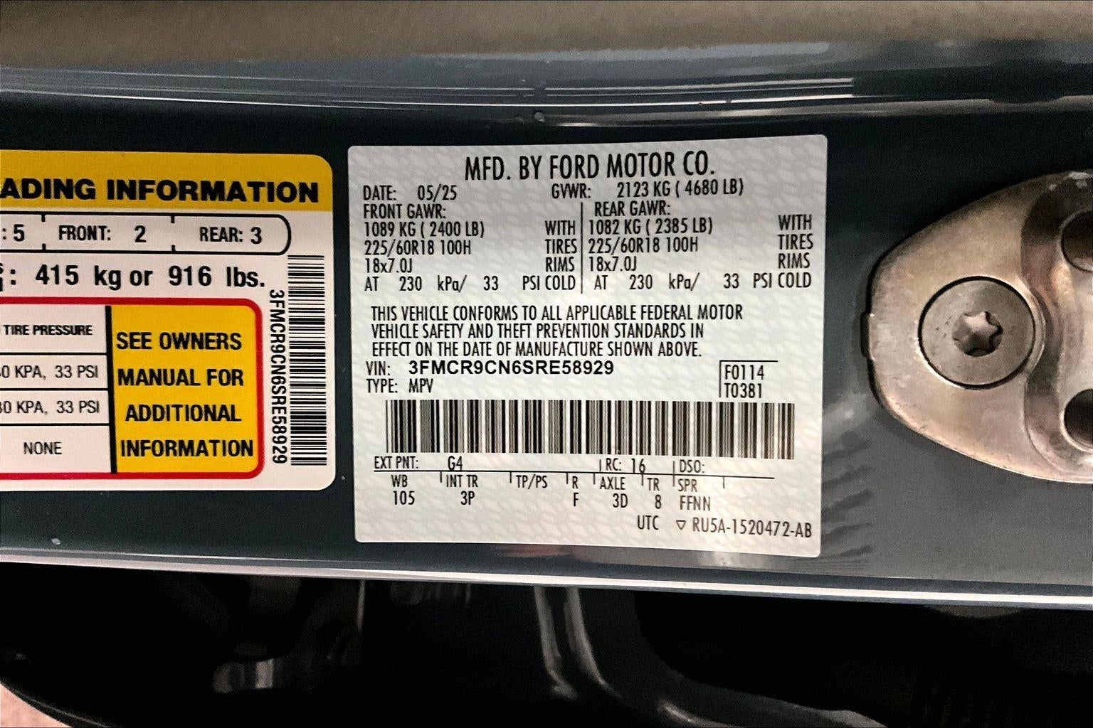 2025 Ford Bronco Sport Outer Banks