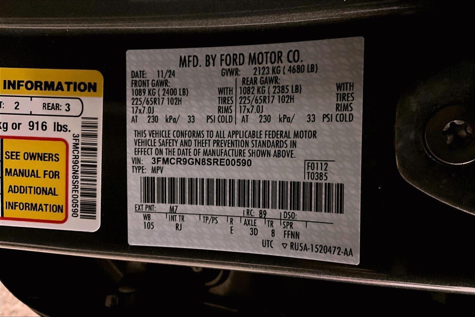 2025 Ford Bronco Sport Heritage