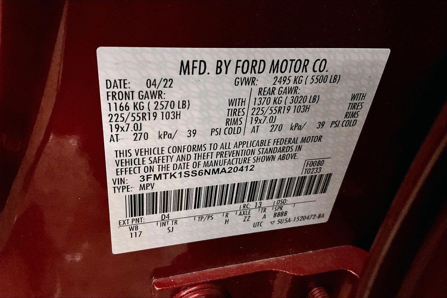 2022 Ford Mustang Mach-E Select