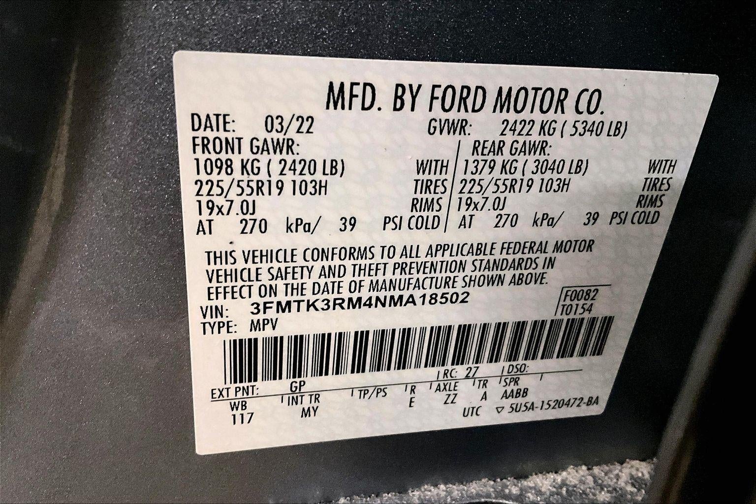 2022 Ford Mustang Mach-E Premium