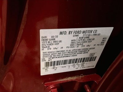 2022 Ford Mustang Mach-E GT