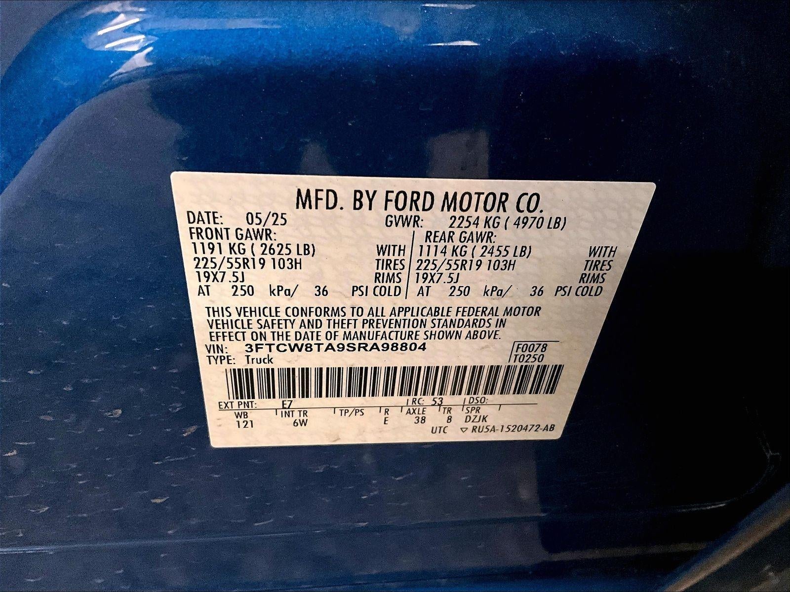 2025 Ford Maverick Lobo Standard