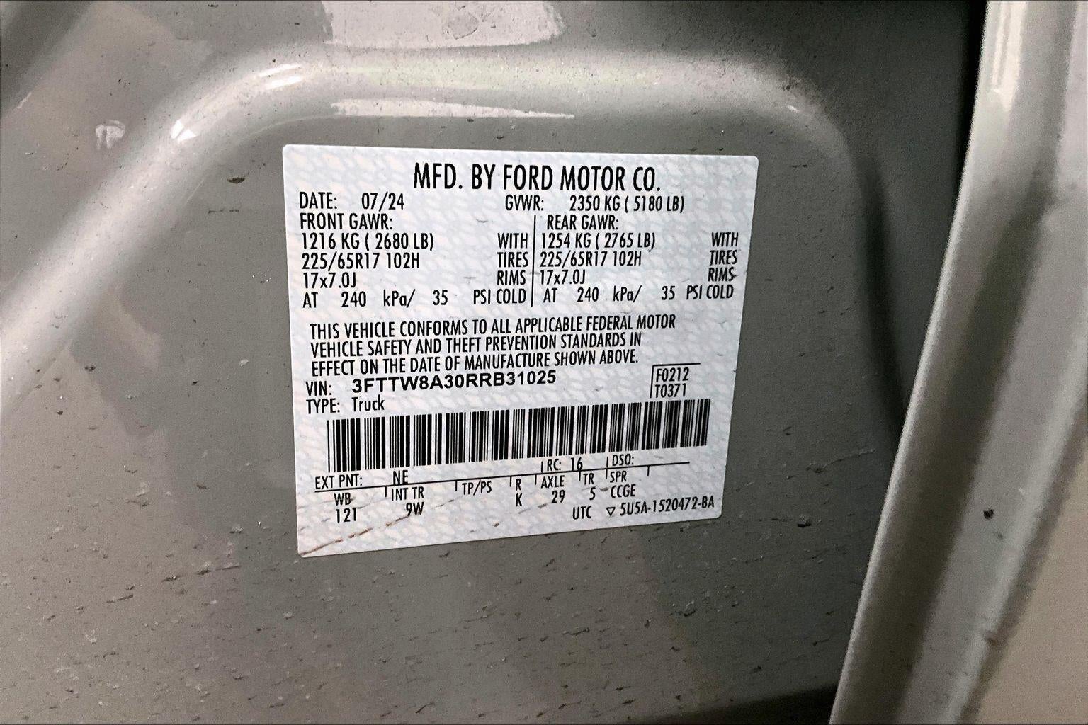 2024 Ford Maverick XL