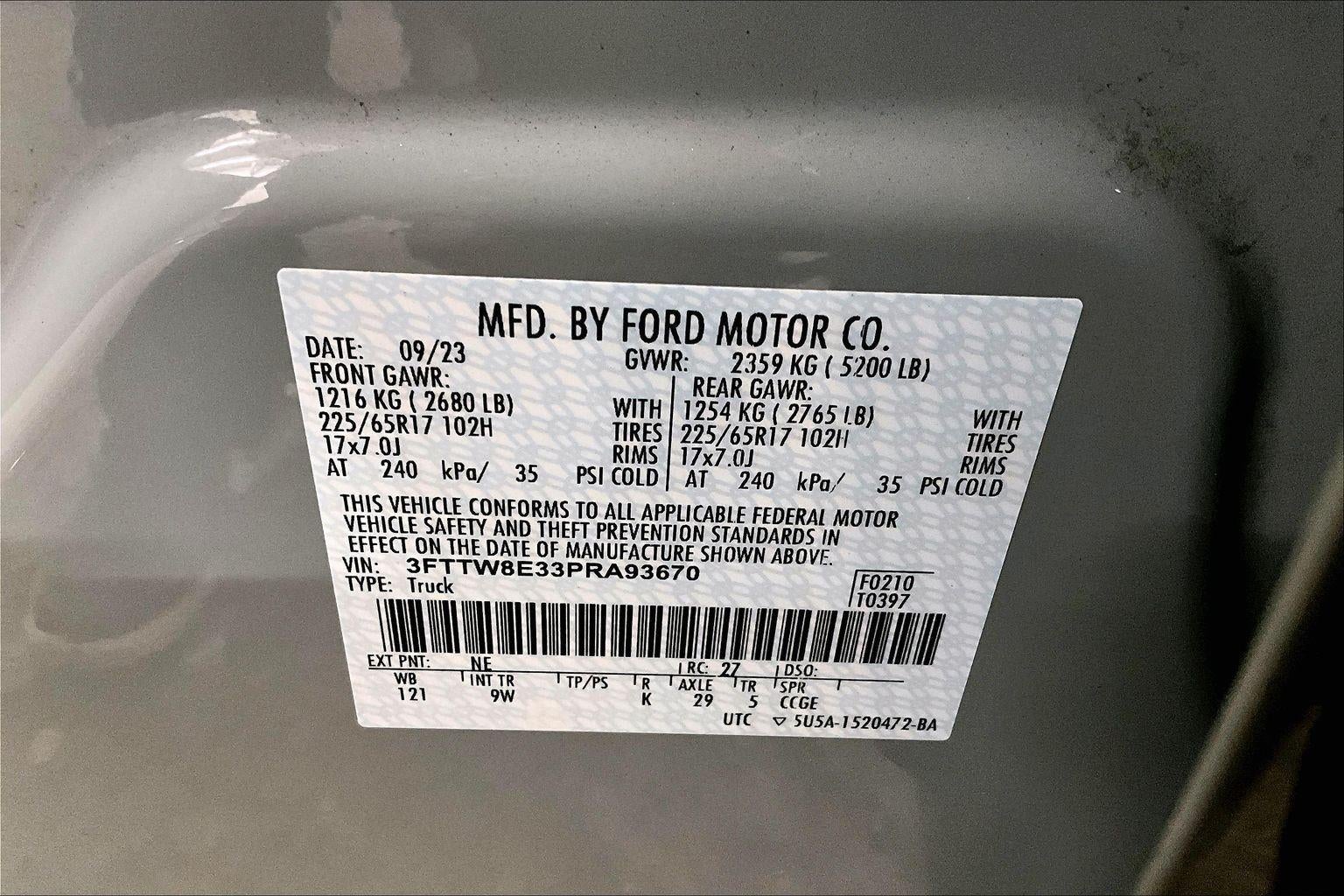 2023 Ford Maverick XL