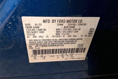 2022 Ford Maverick XLT