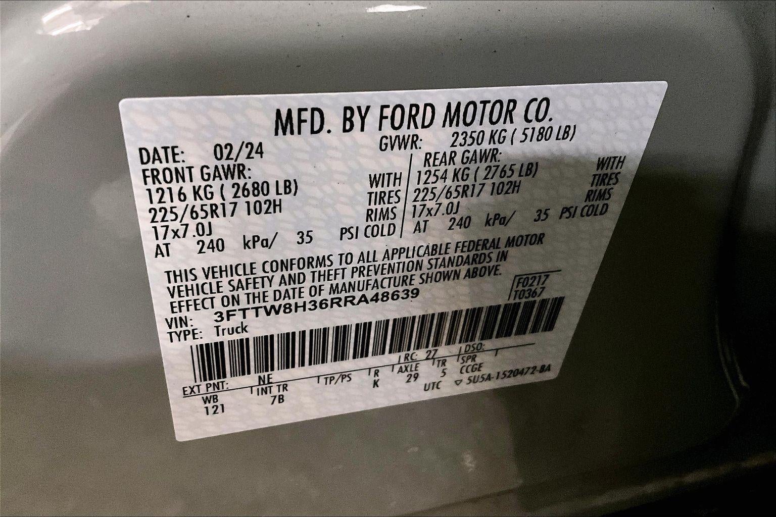 2024 Ford Maverick XLT