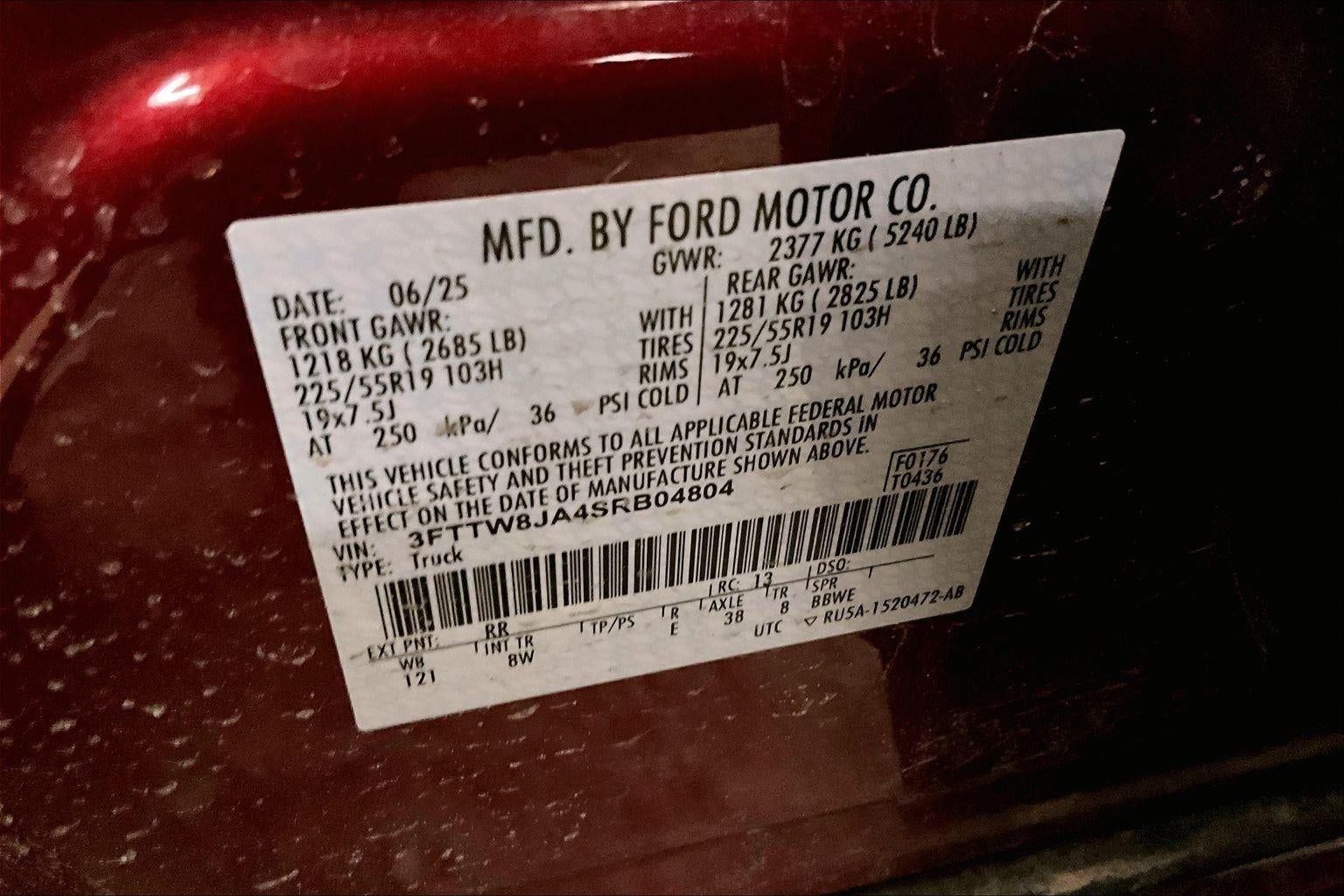 2025 Ford Maverick XLT