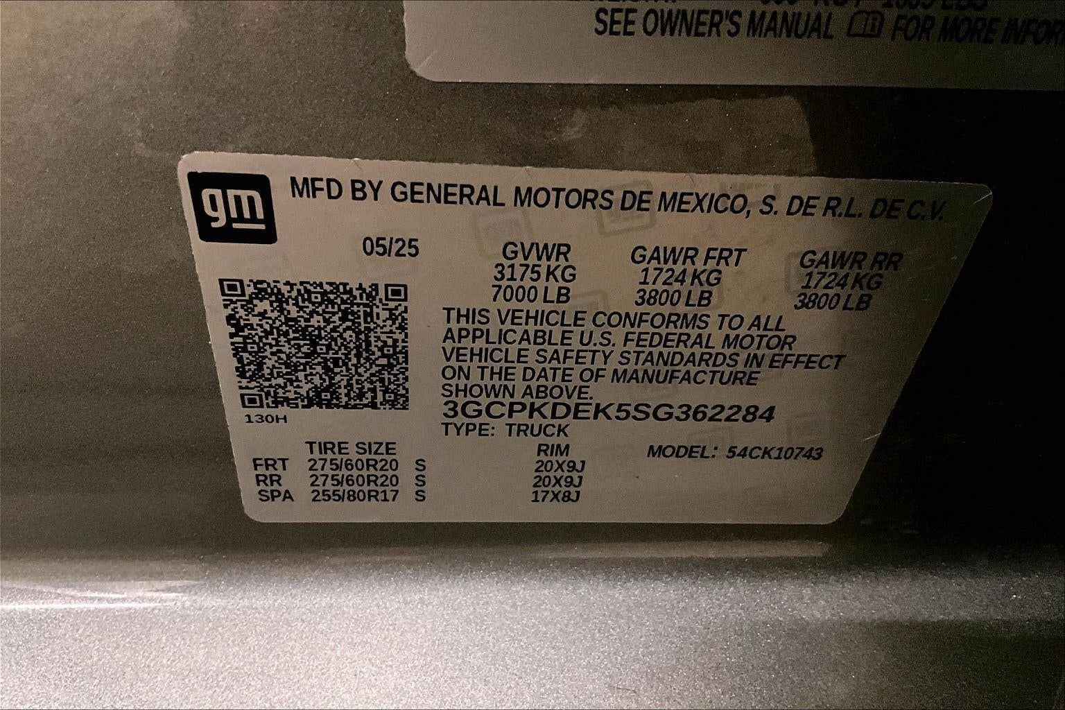 2025 Chevrolet Silverado 1500 LT