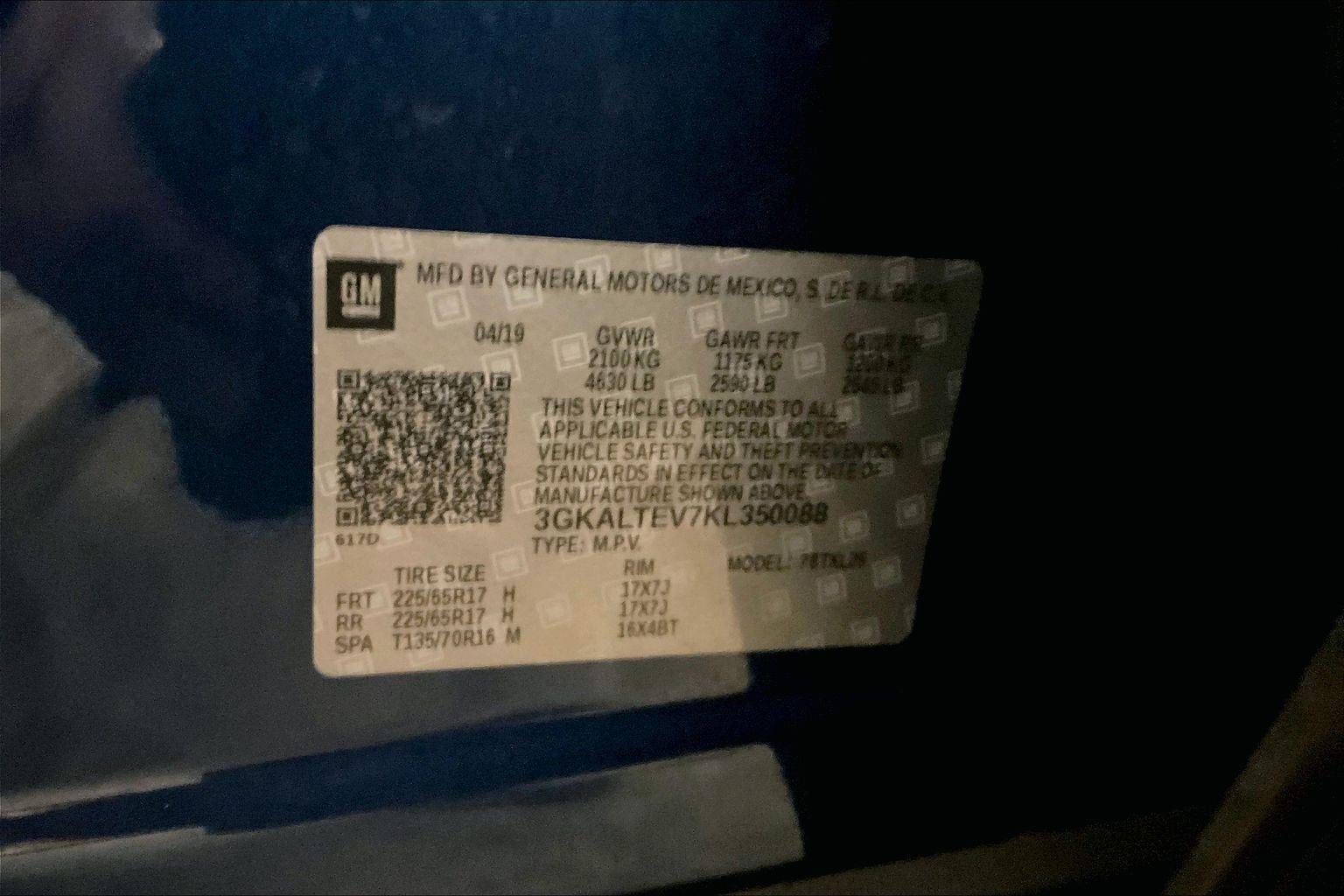 2019 GMC Terrain SLE