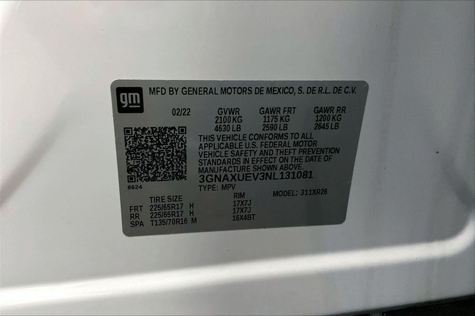 2022 Chevrolet Equinox LT