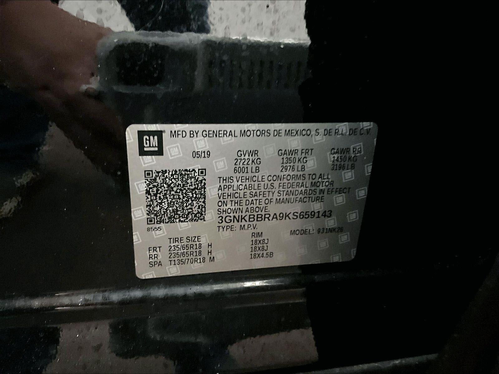 2019 Chevrolet Blazer Base